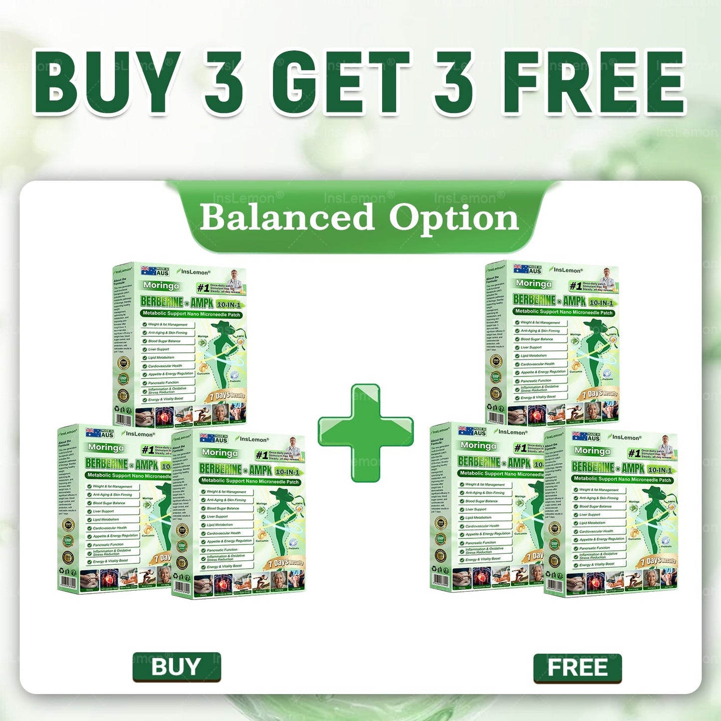 𝐈𝐧𝐬𝐋𝐞𝐦𝐨𝐧® 𝗠𝗼𝗿𝗶𝗻𝗴𝗮 × 𝗕𝗲𝗿𝗯𝗲𝗿𝗶𝗻𝗲 × 𝗔𝗠𝗣𝗞 𝟭𝟬-𝗶𝗻-𝟭 𝗠𝗲𝘁𝗮𝗯𝗼𝗹𝗶𝗰 𝗦𝘂𝗽𝗽𝗼𝗿𝘁 𝗡𝗮𝗻𝗼 𝗠𝗶𝗰𝗿𝗼𝗻𝗲𝗲𝗱𝗹𝗲 𝗣𝗮𝘁𝗰𝗵 (𝐉𝐮𝐬𝐭 𝐨𝐧𝐜𝐞 𝐚 𝐝𝐚𝐲, 𝐯𝐢𝐬𝐢𝐛𝐥𝐞 𝐜𝐡𝐚𝐧𝐠𝐞𝐬 𝐢𝐧 𝟕 𝐝𝐚𝐲𝐬） ✅ 𝐅𝐨𝐫 𝐨𝐛𝐞𝐬𝐢𝐭𝐲, 🅛🅞🅞🅢🅔 🅢🅚🅘🅝,𝐝𝐢𝐚𝐛𝐞𝐭𝐞𝐬, 𝐬𝐥𝐞𝐞𝐩 𝐚𝐩𝐧𝐞𝐚, 𝐣𝐨𝐢𝐧𝐭 𝐢𝐬𝐬𝐮𝐞𝐬, 𝐚𝐧𝐝 𝐦𝐨𝐫𝐞🔥